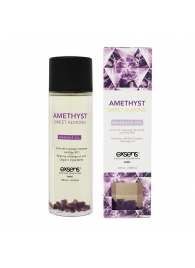 Органическое массажное масло AMETHYST SWEET ALMOND - 100 мл. - Exsens - купить с доставкой в Уфе