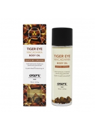 Органическое массажное масло TIGER EYE MACADAMIA - 100 мл. - Exsens - купить с доставкой в Уфе