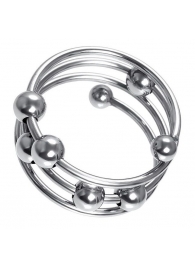 Большое металлическое кольцо под головку пениса - ToyFa - купить с доставкой в Уфе