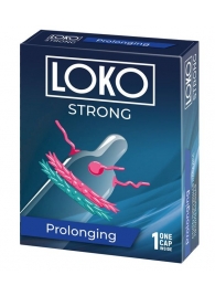 Стимулирующая насадка на пенис LOKO STRONG с продлевающим эффектом - Sitabella - в Уфе купить с доставкой