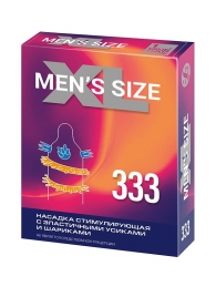 Стимулирующая насадка на пенис MEN SIZE 333 - Sitabella - в Уфе купить с доставкой