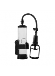 Прозрачная вакуумная помпа с вибрацией Vibrating Penis Pump - Dream Toys - в Уфе купить с доставкой