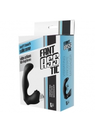 Черный вибромассажер простаты FantASStic Vibrating Prostate Massager - 11,3 см. - Dream Toys - в Уфе купить с доставкой