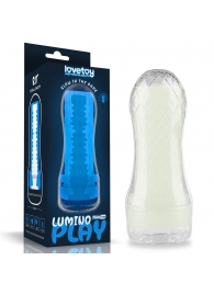 Светящийся в темноте мастурбатор Lumino Play Masturbator Ribbed - Lovetoy - в Уфе купить с доставкой