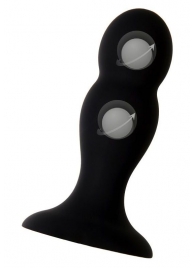 Черная анальная втулка Hidro M - 10,5 см. - Erotist Adult Toys