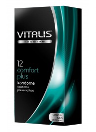 Контурные презервативы VITALIS PREMIUM comfort plus - 12 шт. - Vitalis - купить с доставкой в Уфе