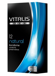 Классические презервативы VITALIS PREMIUM natural - 12 шт. - Vitalis - купить с доставкой в Уфе