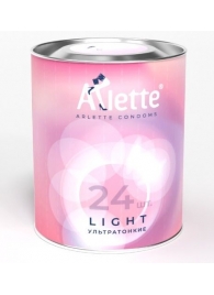 Ультратонкие презервативы Arlette Light - 24 шт. - Arlette - купить с доставкой в Уфе