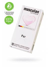 Супертонкие презервативы Masculan Pur - 10 шт. - Masculan - купить с доставкой в Уфе