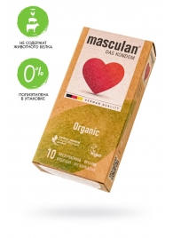 Экологически чистые презервативы Masculan Organic - 10 шт. - Masculan - купить с доставкой в Уфе