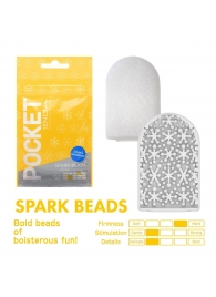 Карманный мастурбатор Spark Beads - Tenga - в Уфе купить с доставкой