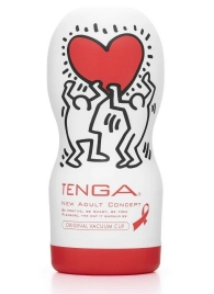 Мастурбатор Keith Haring Cup Deep Throat - Tenga - в Уфе купить с доставкой