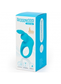 Голубое эрекционное виброкольцо Happy Rabbit Rechargeable Rabbit Cock Ring - Happy Rabbit - в Уфе купить с доставкой