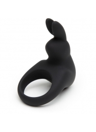 Черное эрекционное виброкольцо Happy Rabbit Rechargeable Rabbit Cock Ring - Happy Rabbit - в Уфе купить с доставкой