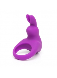 Фиолетовое эрекционное виброкольцо Happy Rabbit Rechargeable Rabbit Cock Ring - Happy Rabbit - в Уфе купить с доставкой