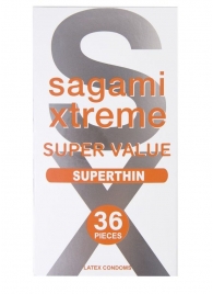 Ультратонкие презервативы Sagami Xtreme Superthin - 36 шт. - Sagami - купить с доставкой в Уфе