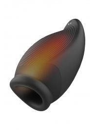 Мастурбатор с вибрацией и функцией нагрева Squeezable Stroker - Dream Toys - в Уфе купить с доставкой