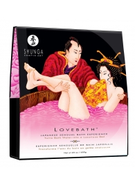 Соль для ванны Lovebath Dragon Fruit, превращающая воду в гель - 650 гр. - Shunga - купить с доставкой в Уфе