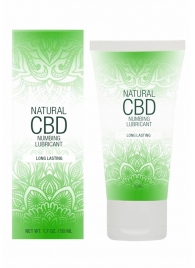 Лубрикант с пролонгирующим эффектом Natural CBD Numbing Lubricant - 50 мл. - Shots Media BV - купить с доставкой в Уфе