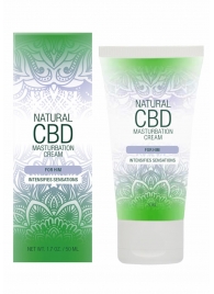 Крем для мастурбации для мужчин Natural CBD Masturbation Cream For Him - 50 мл. - Shots Media BV - купить с доставкой в Уфе