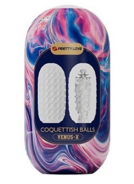 Мастурбатор в форме яйца Coquettish Balls - Baile - в Уфе купить с доставкой