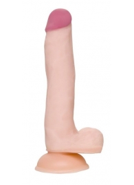 Телесный фаллоимитатор-реалистик Minc - 21 см. - A-toys купить с доставкой в интернет-магазине Orgasmix в Уфе Телесный фаллоимитатор-реалистик Minc - 21 см. - A-toys