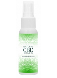 Массажное масло Natural CBD Massage Oil - 50 мл. - Shots Media BV - купить с доставкой в Уфе