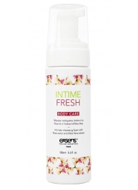 Органическая интимная очищающая пенка Intime Fresh - 150 мл. - Exsens - купить с доставкой в Уфе
