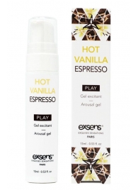 Возбуждающий гель Hot Vanilla Espresso Arousal Gel - 15 мл. - Exsens - купить с доставкой в Уфе