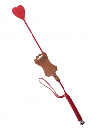 Стек с красным наконечником-сердечком - 70 см. - Sitabella - купить с доставкой в Уфе Стек с красным наконечником-сердечком - 70 см. - Sitabella - купить с доставкой в Уфе