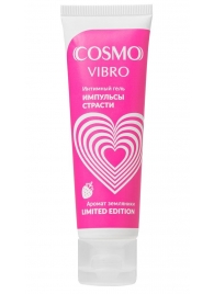 Возбуждающий гель на водно-силиконовой основе Cosmo Vibro с ароматом земляники - 50 гр. - Биоритм - купить с доставкой в Уфе