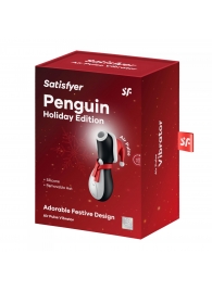 Вакуум-волновой стимулятор клитора Penguin Holiday Edition - Satisfyer в Уфе Вакуум-волновой стимулятор клитора Penguin Holiday Edition - Satisfyer