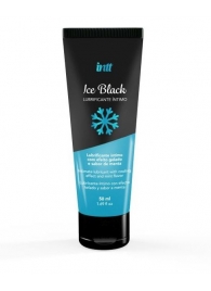 Лубрикант на водной основе Ice Black с ледяным эффектом - 50 мл. - INTT - купить с доставкой в Уфе
