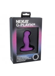 Фиолетовая вибровтулка Nexus G-Play+ M - Nexus Range - в Уфе купить с доставкой
