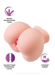 Реалистичный мастурбатор Giovanna - ToyFa - в Уфе купить с доставкой