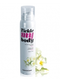 Массажная хрустящая пенка Tickle My Body Monoi с ароматом моной - 150 мл. - Love to Love - купить с доставкой в Уфе