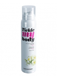 Массажная хрустящая пенка Tickle My Body Monoi с ароматом моной - 150 мл. - Love to Love - купить с доставкой в Уфе