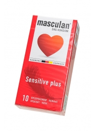 Презервативы Masculan Sensitive plus - 10 шт. - Masculan - купить с доставкой в Уфе