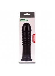 Черная анальная втулка 8 King Sized Anal Bumper - 22,5 см. - Lovetoy