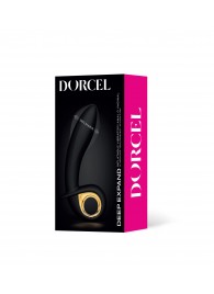 Черный анальный вибратор с функцией расширения Deep Expand - Dorcel