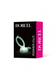 Светящееся в темноте эрекционное виброкольцо Power Clit - Dorcel - в Уфе купить с доставкой