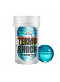 Интимный гель Termo Shock Hot Ball с разогревающе-покалывающим эффектом (2 шарика по 3 гр.) - HotFlowers - купить с доставкой в Уфе