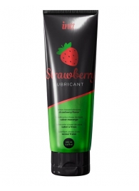 Смазка на водной основе с ароматом клубники Strawberry Lubricant - 100 мл. - INTT - купить с доставкой в Уфе