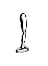 Стальной стимулятор простаты Stainless Steel Prostate Plug - 11,5 см. - b-Vibe - в Уфе купить с доставкой