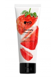 Лубрикант на водной основе OYO Aroma Gel Strawberry с ароматом клубники - 75 мл. - OYO - купить с доставкой в Уфе