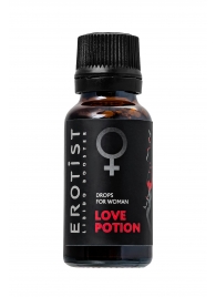 Возбуждающие капли для женщин Erotist Love Potion - 20 мл. - Erotist Libido Booster - купить с доставкой в Уфе