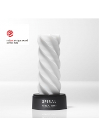 Белый 3D мастурбатор SPIRAL - Tenga - в Уфе купить с доставкой