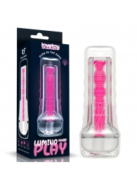 Светящийся в темноте мастурбатор 8.5 Lumino Play Masturbator - Lovetoy - в Уфе купить с доставкой