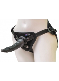 Комплект из трусиков Harness и двух насадок - 20,5 и 18 см. - LOVETOY (А-Полимер) - купить с доставкой в Уфе