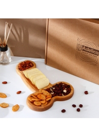 Деревянное блюдо для подачи в форме члена (32,5 х 20 х 1,7 см) - Сима-Ленд - купить с доставкой в Уфе